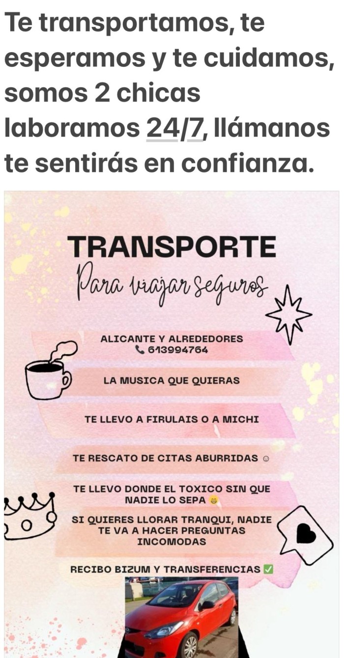 🚗 Transporte con cariño, sin preguntas, 24/7 – Friendly Rides, No Questions, 24/7 🚗