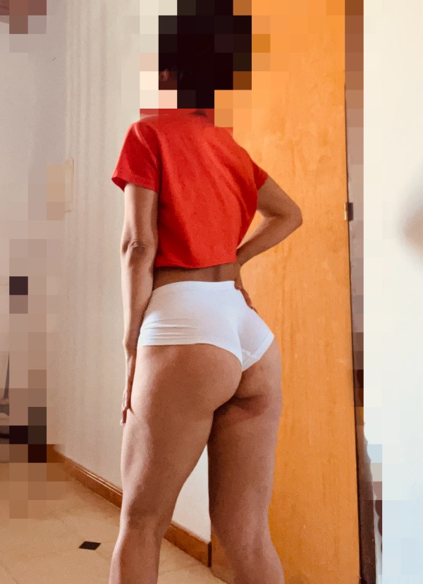 Te recibo con mis ropas de gym/ MORENA FITNESS REAL/ MUY SEXY