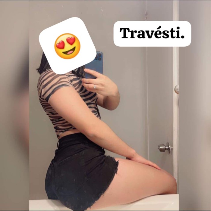 Trans recién llegada fiestera muy caliente