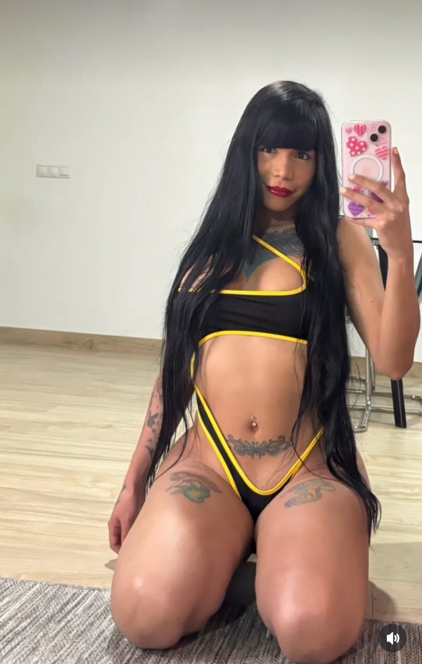 Geraldine estupenda jovencita recién llegada