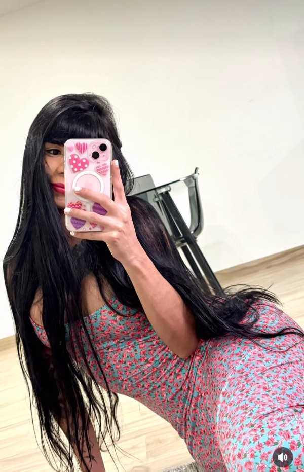Geraldine estupenda jovencita recién llegada