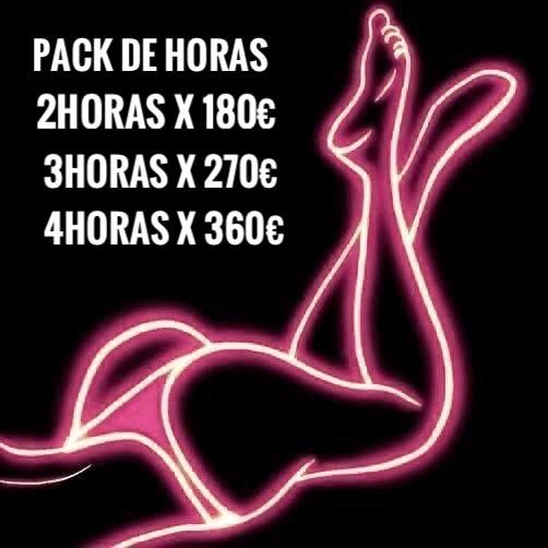 FIESTERA CON DESEOS DE SEXO CON PACK DE HORAS