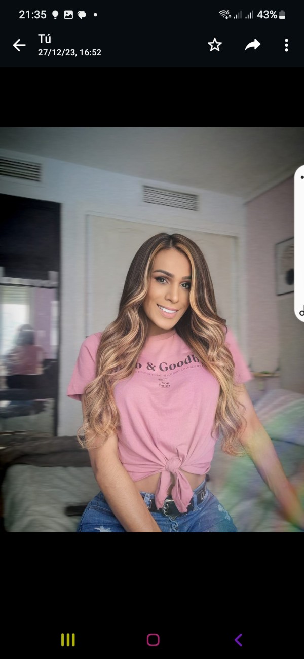 Trans femenina ,20 Cms .FIESTERA Y LECHERA. Besos con lengua