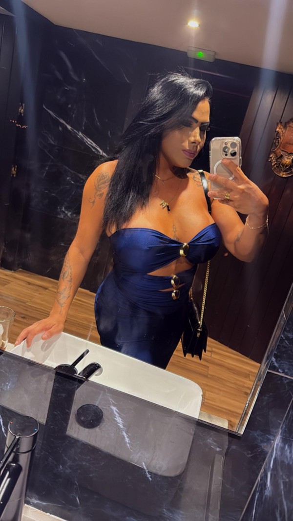 MONIQUE TRANS BRASILEÑA CAVALONA NINFETA,NOVIDADE EM TORREVIEJA,,24H.