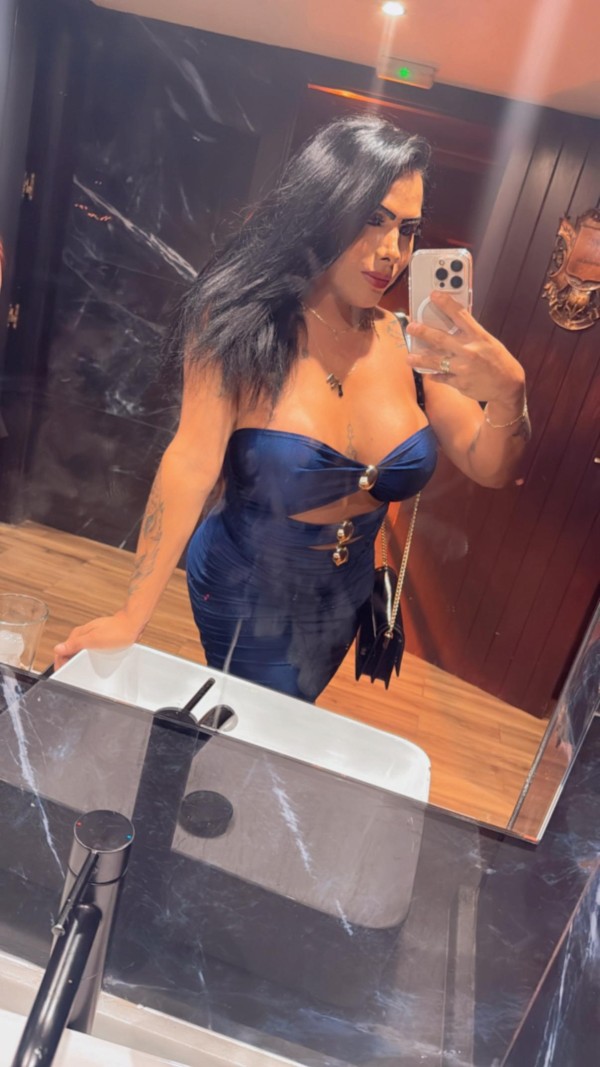 MONIQUE TRANS BRASILEÑA CAVALONA NINFETA,NOVIDADE EM TORREVIEJA,,24H.