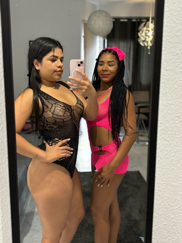 Trio trio trio divino!! Latinas Traviesas en acción