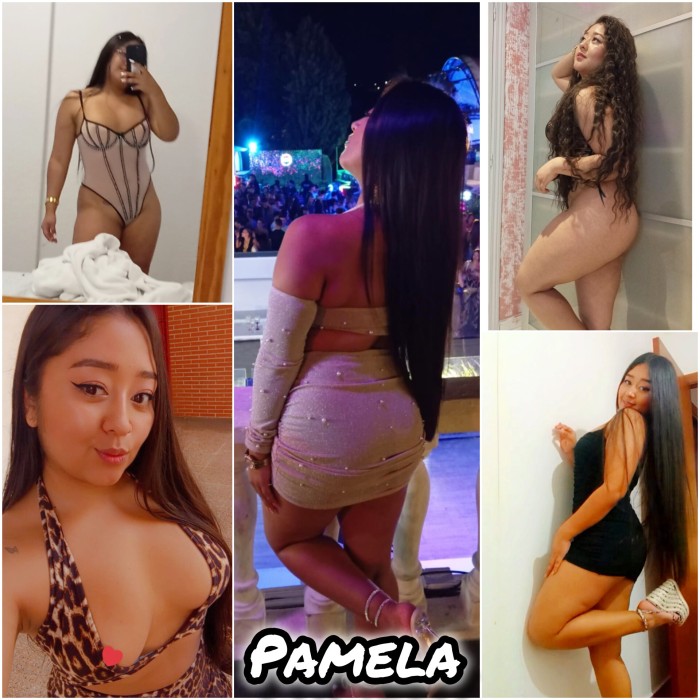 Pamela jóven complaciente buena mamada al natural