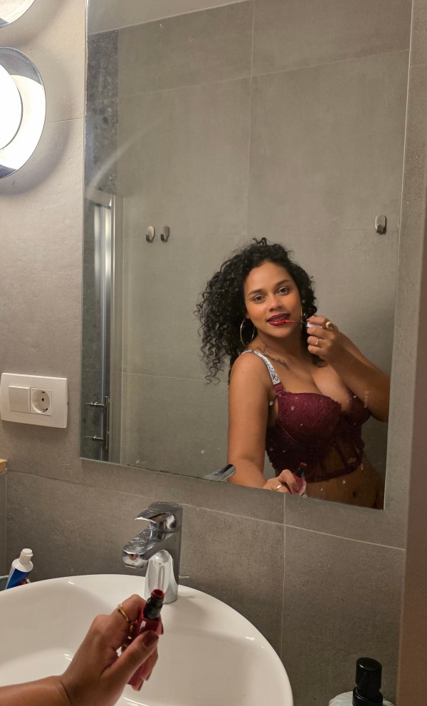 Luna sueño de chocolate completita con anal