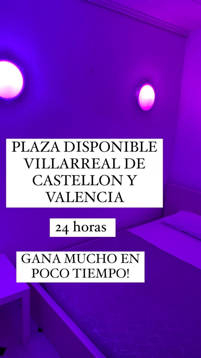 PLAZAS DISPONIBLES, MUY CÓMODAS !!!