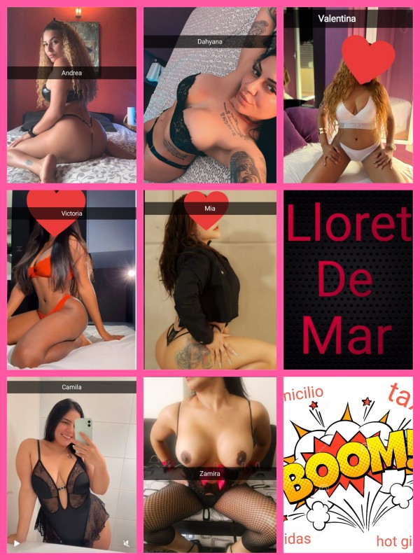 CHICAS FIESTERAS Domicilio blanes tossa malgrat tordera