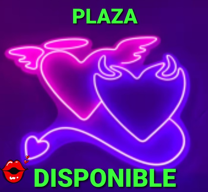 PLAZA DISPONIBLE