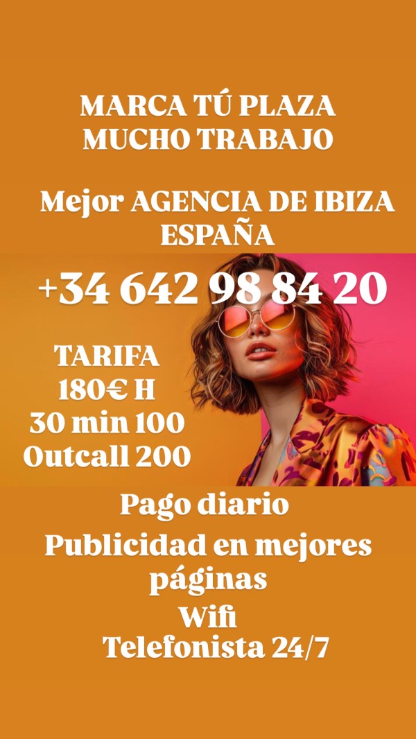 Plaza Ibiza urgen chicas mucho trabajo