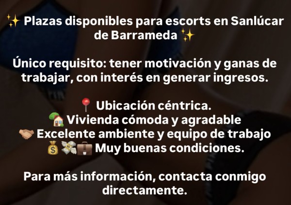 Plaza disponible