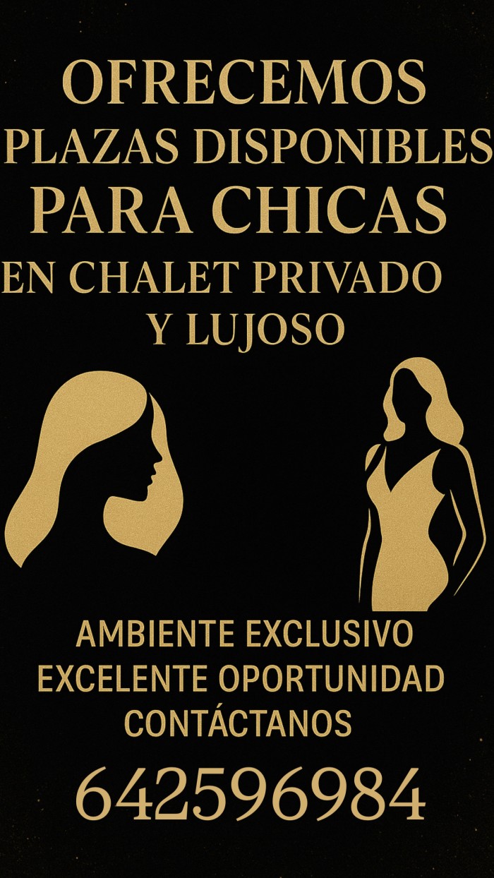 ¡Atención Chicas! Plazas Libres en Chalet Privado