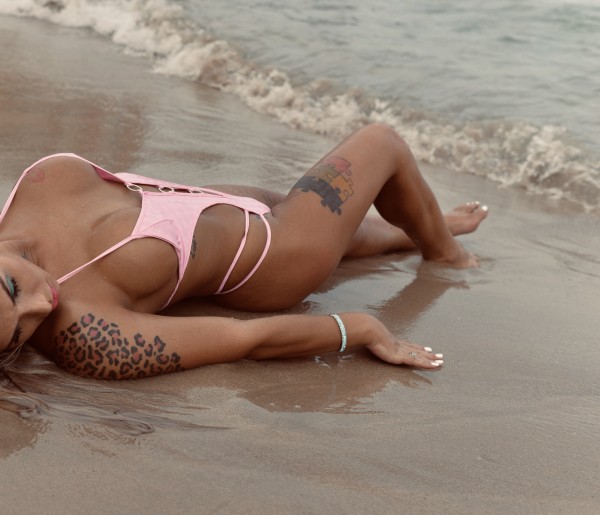 Española rubia gym tatuada culo diosa