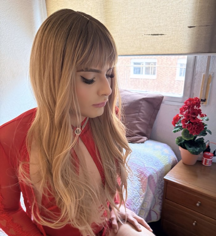 CAMILA NOVEDAD RECIÉN LLEGADA TRANS RUBIA