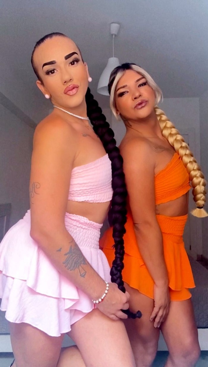 Hermanitas fiesteras y cañeras
