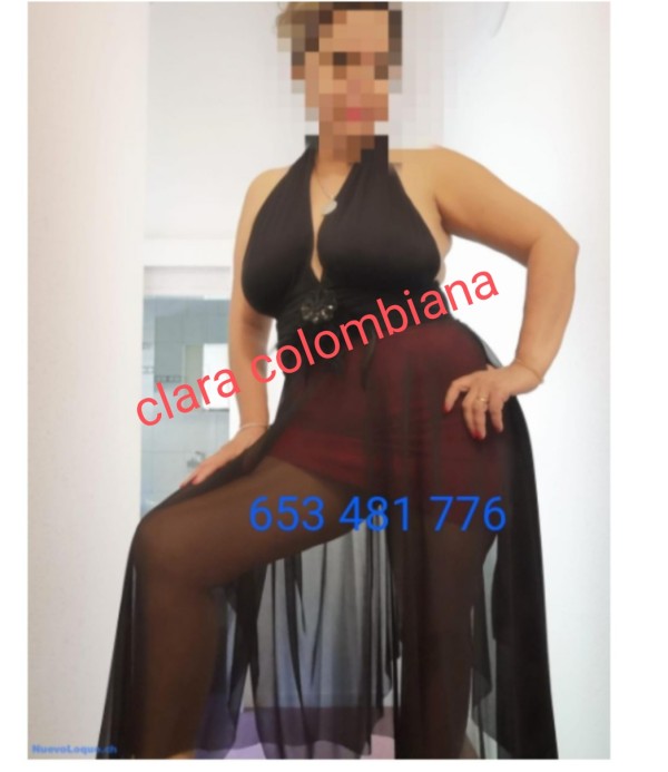 MUJERON PELIGROSA Y ARDIENTE CON CURVAS CLARA COLOMBIANA MADURITA