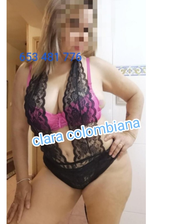 MUJERON PELIGROSA Y ARDIENTE CON CURVAS CLARA COLOMBIANA MADURITA