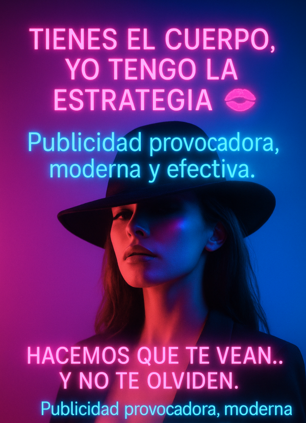 Eres escort y quieres triunfar…? Publicista