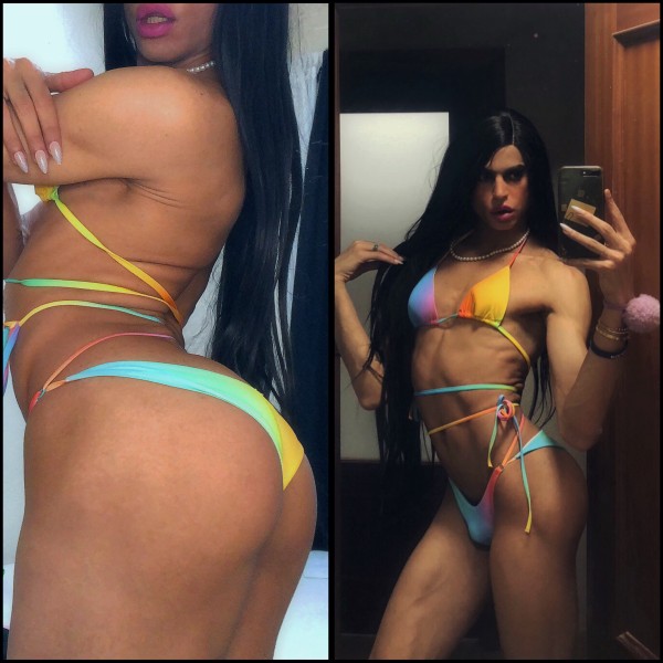 100% real no fotoshop . Flaca con cuerpazo fit