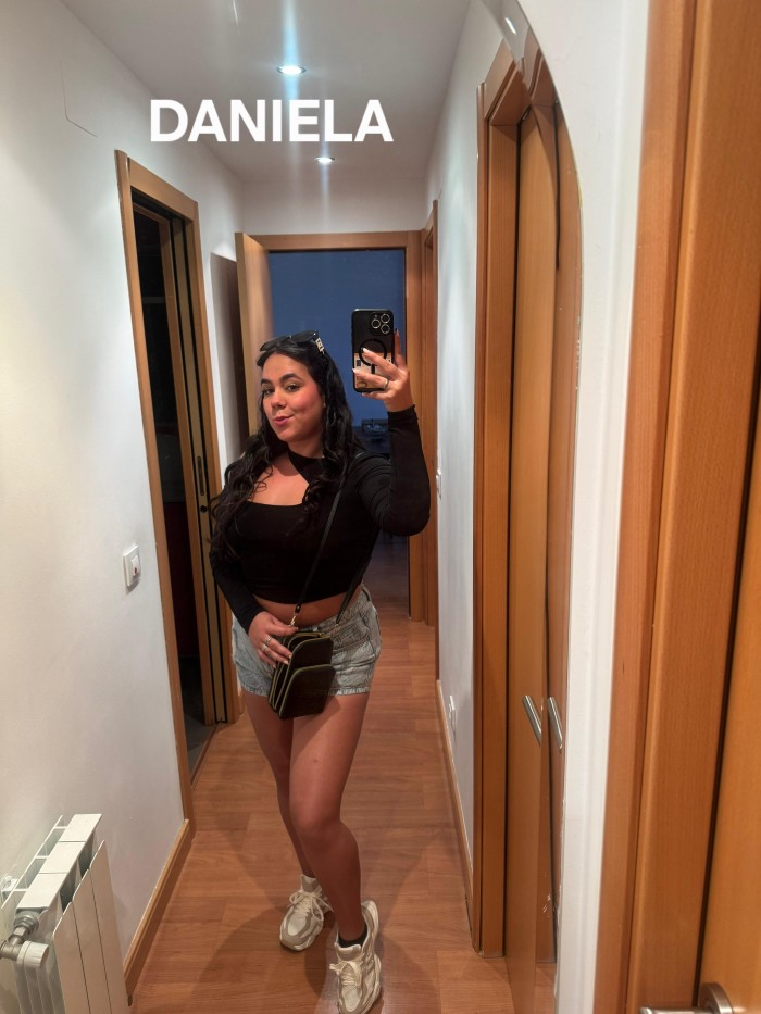 Una venezolana muy cariñosa, fiestera