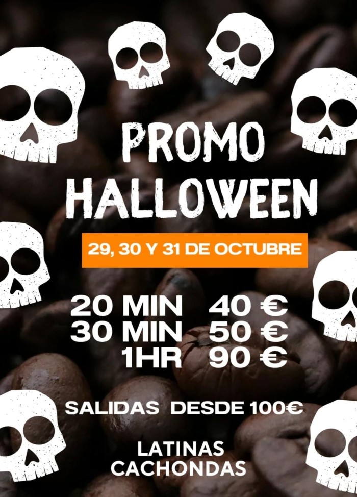 FIESTA HALLOWEN JOVENES DISPUESTAS A COMPLACERTE 2