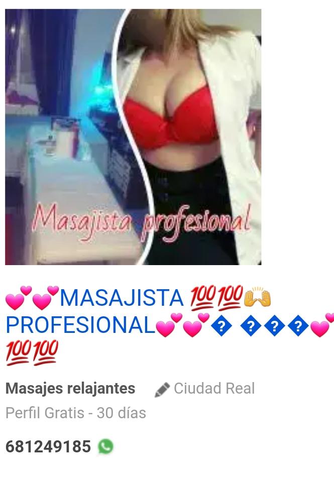 Masajista  profesional a 4 amno