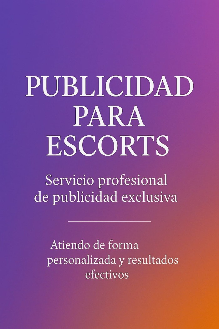 Publicista para srtas y casa. Toda España
