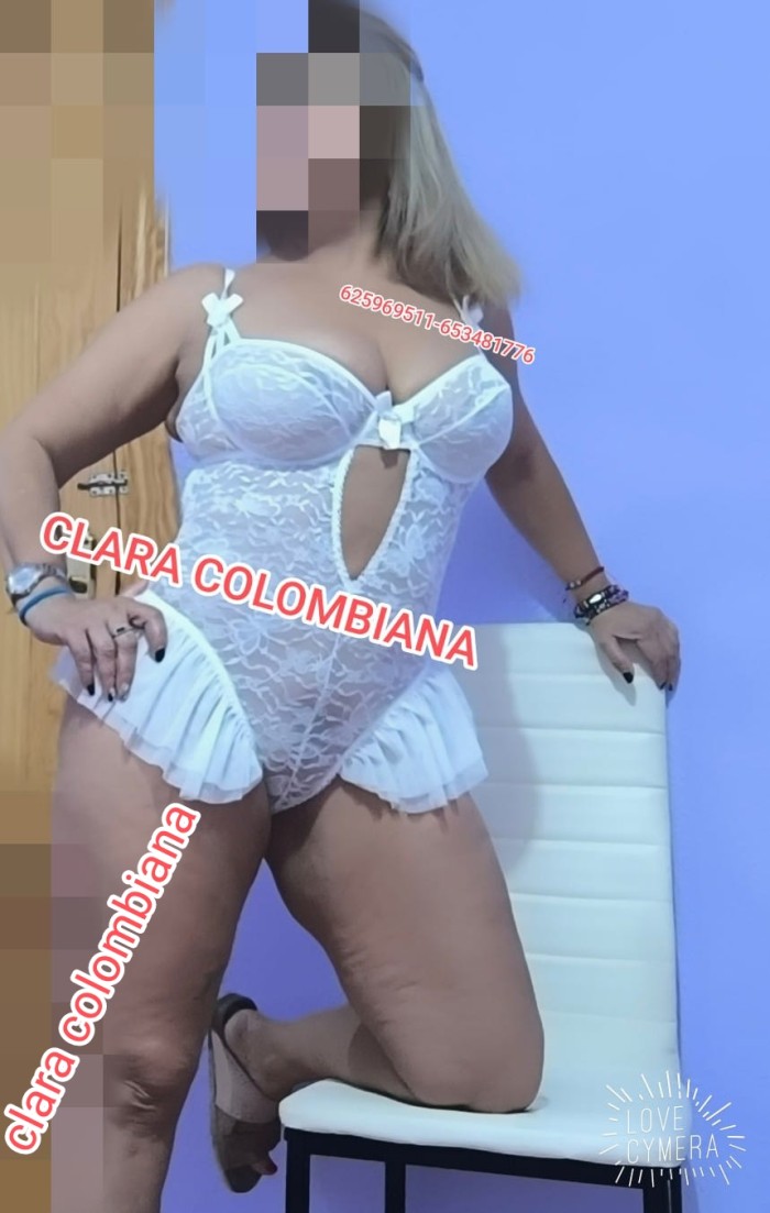 SOLO PARA TI LLÁMAME Y QUEDAMOS CLARA MADURITA COLOMBIANA