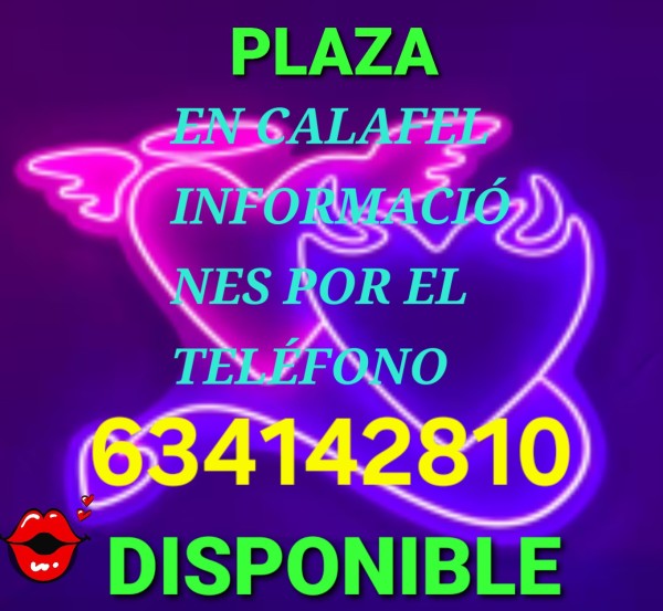 PLAZA A CHICAS DE 19 A 35 AÑOS INMEDIATA