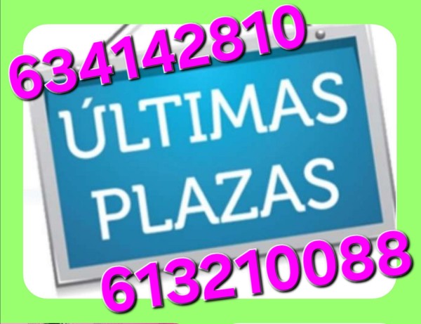 PLAZA A CHICAS DE 19 A 35 AÑOS INMEDIATA