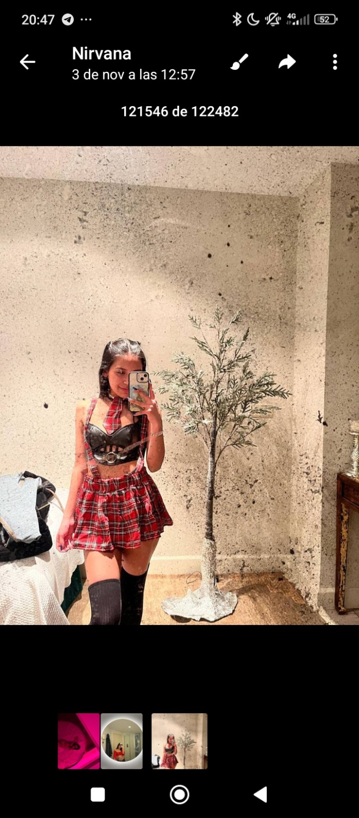 MORENA ARGENTINA ULTIMOS DIAS POR MADRID