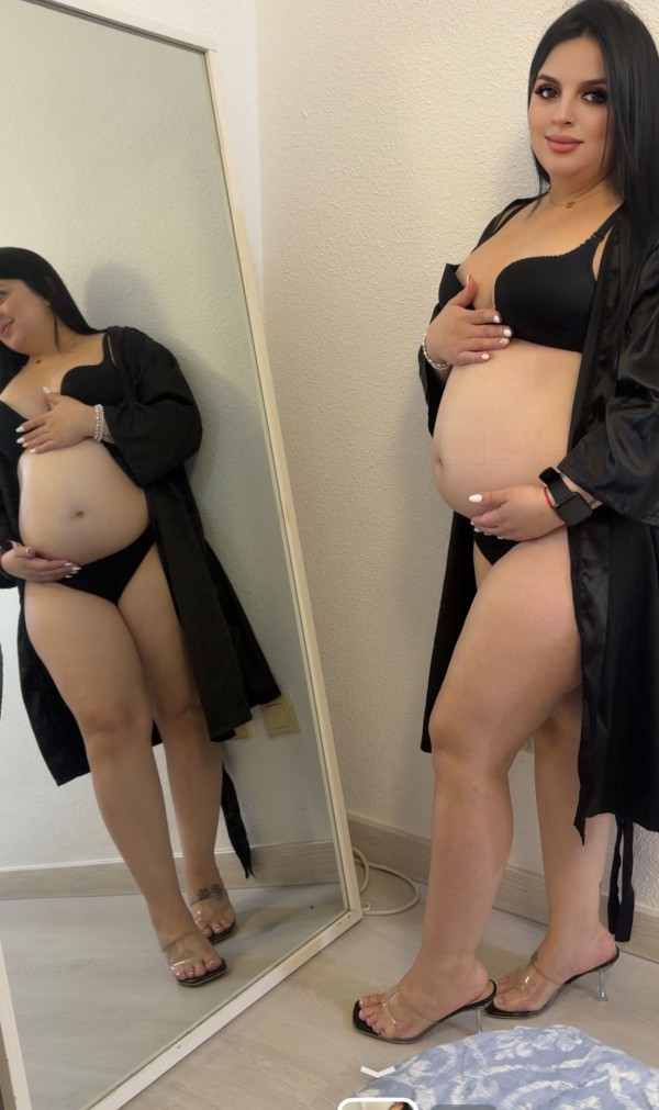 Mía, la embarazada en Torrejón