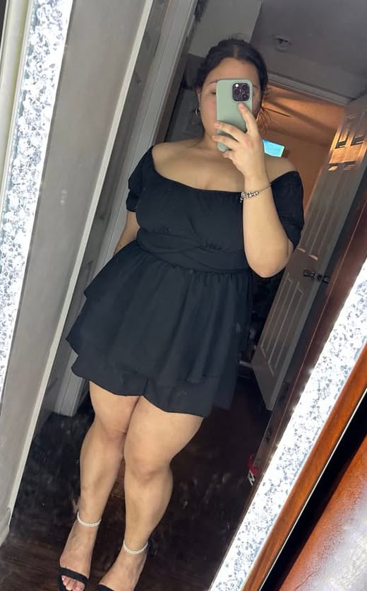 Claudia en completita con ganas de Fiesta Tomelloso