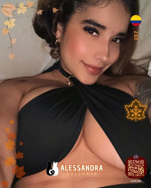 SENSUAL Y FIESTERA ESCORT EN MALLORCA, COLOMBIANA ARDIENTE.