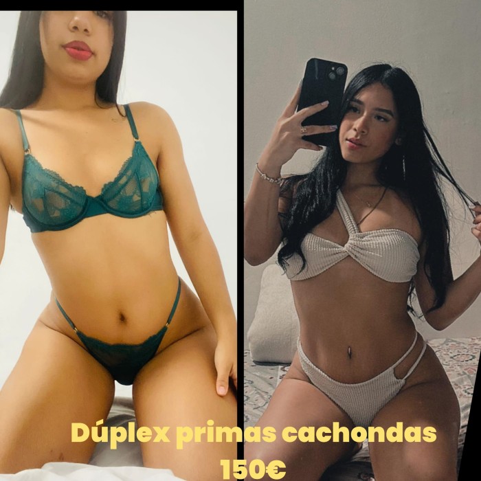 SOMOS 2 PRIMAS CACHONDAS CON GANAS DE POLLA LECHER