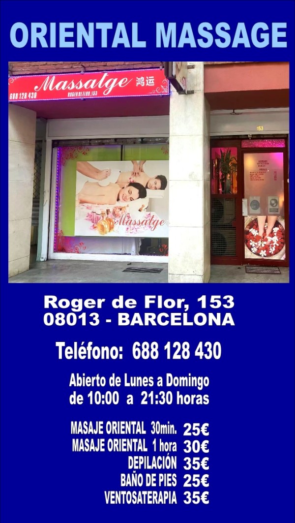 MASAJES ORIENTALES EN BCN