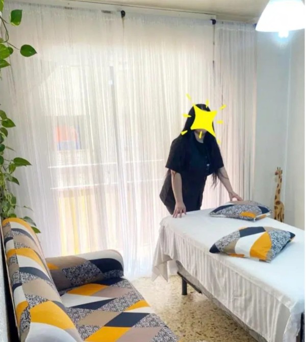 Tailandesa masajista