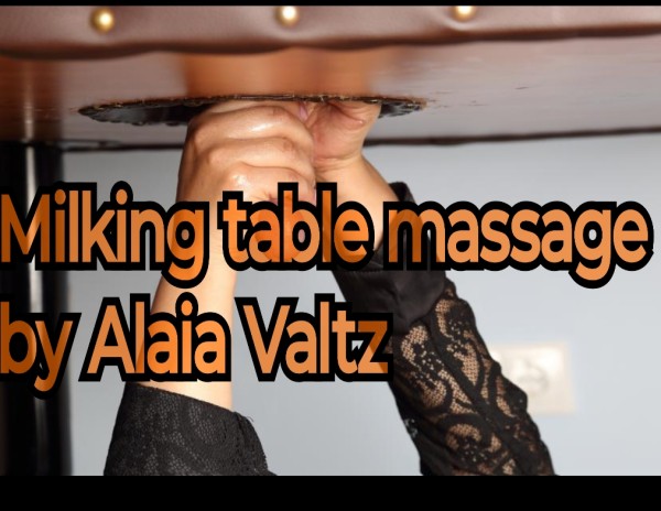 Milking table Massage una experiencia única