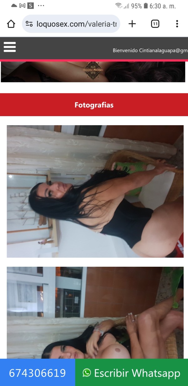 Valeria transexual hago videollamada y salida 24 h