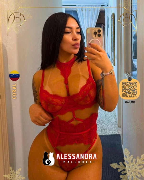 LA MÁS CALIENTE, FIESTERA, ARDIENTE y JOVEN ESCORT DE MALLORCA. 24H DISPO.