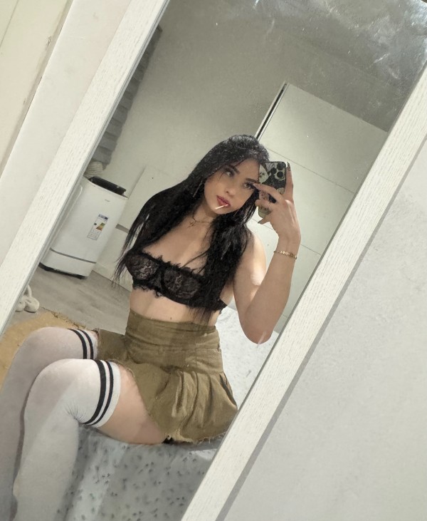 Trans nueva visitando la ciudad