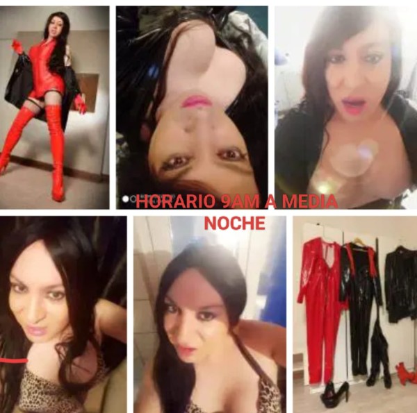 DONNA SARAH, CHICA TRANS EXUBERANTE Y MUY FOGOSA…