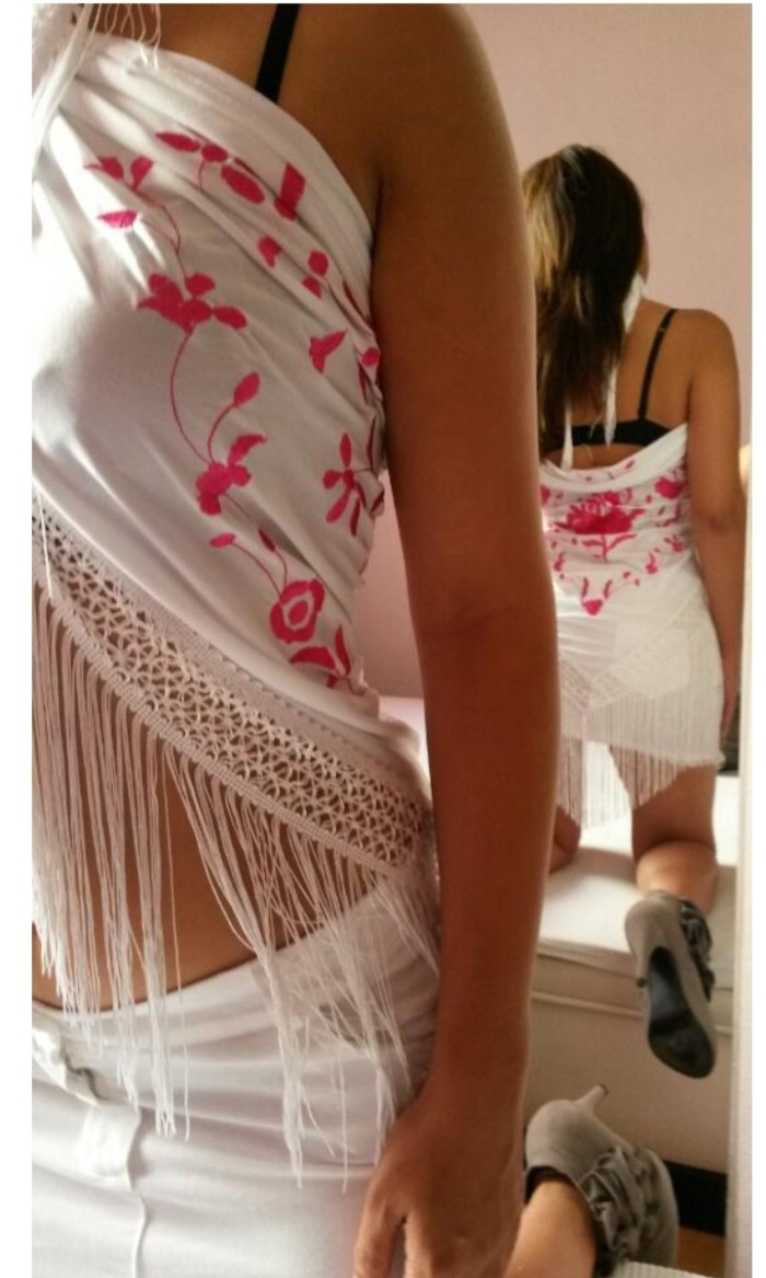 Joven masajista española