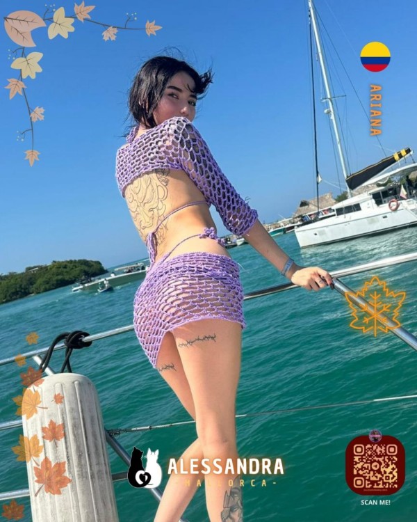 SEXY Y ENCANTADORA ESCORT EN EL CENTRO DE PALMA DE MALLORCA.