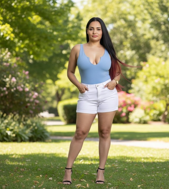 LATINA HERMOSA E IMPLICADA