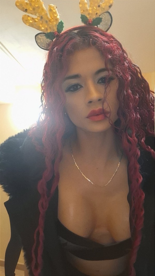 Novedad Andrea peli Roja delgadita