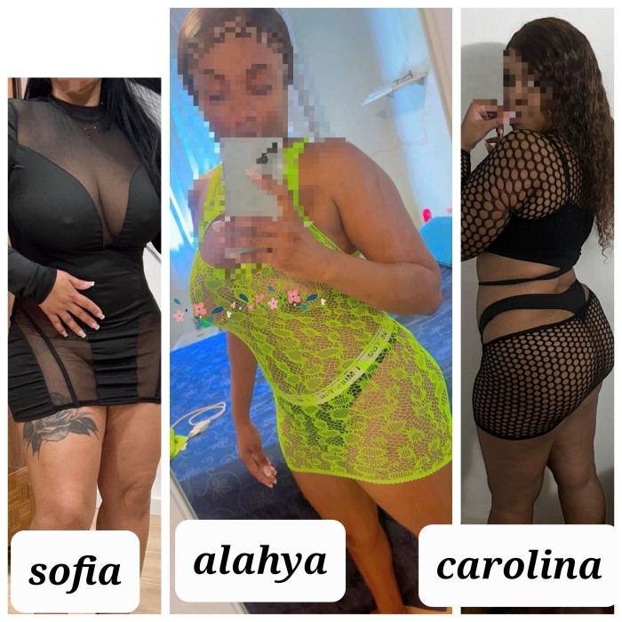 Hola somos tres hermosas colombianas muy lindas