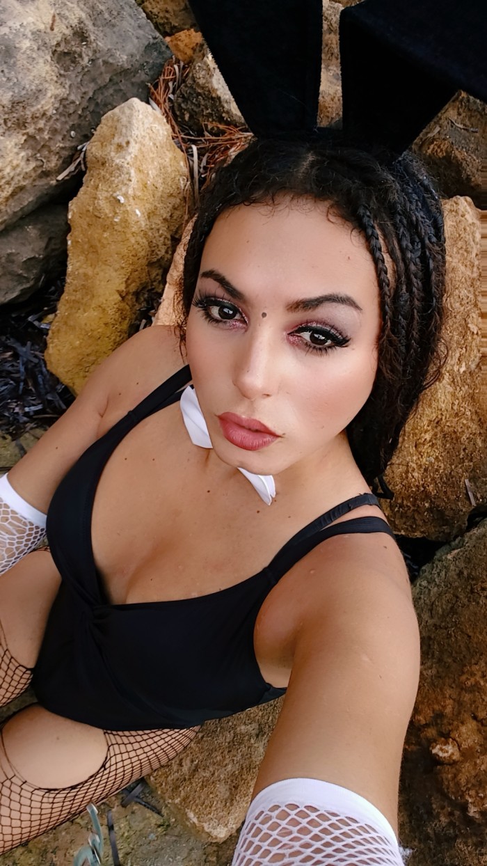 Año nuevo !conejita nueva ! /arenal/